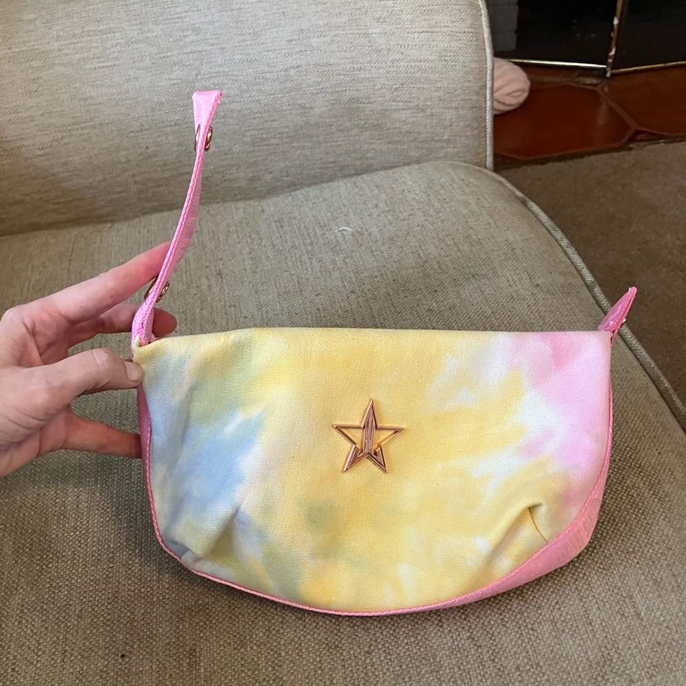 Jeffree Star tie dye makeup bag